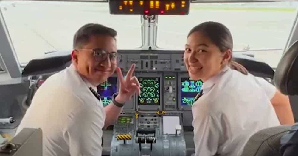 Video ng mag-asawang piloto na magkasabay sa pagpapalipad ng eroplano, viral Video ng mag-asawang piloto na magkasabay sa pagpapalipad ng eroplano, viral