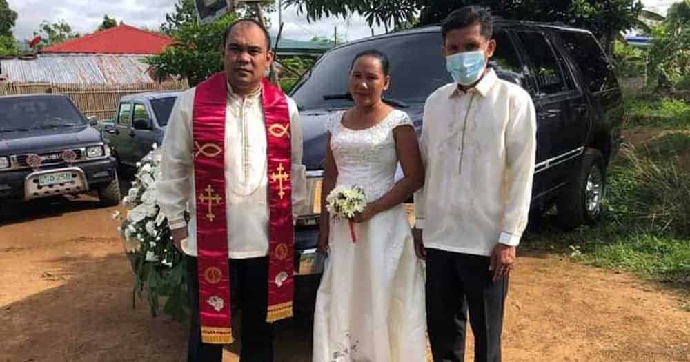 Bagong kasal, karo ng patay ang ginamit bilang bridal car; binigyang buhay ang katagang ‘til death do us part’