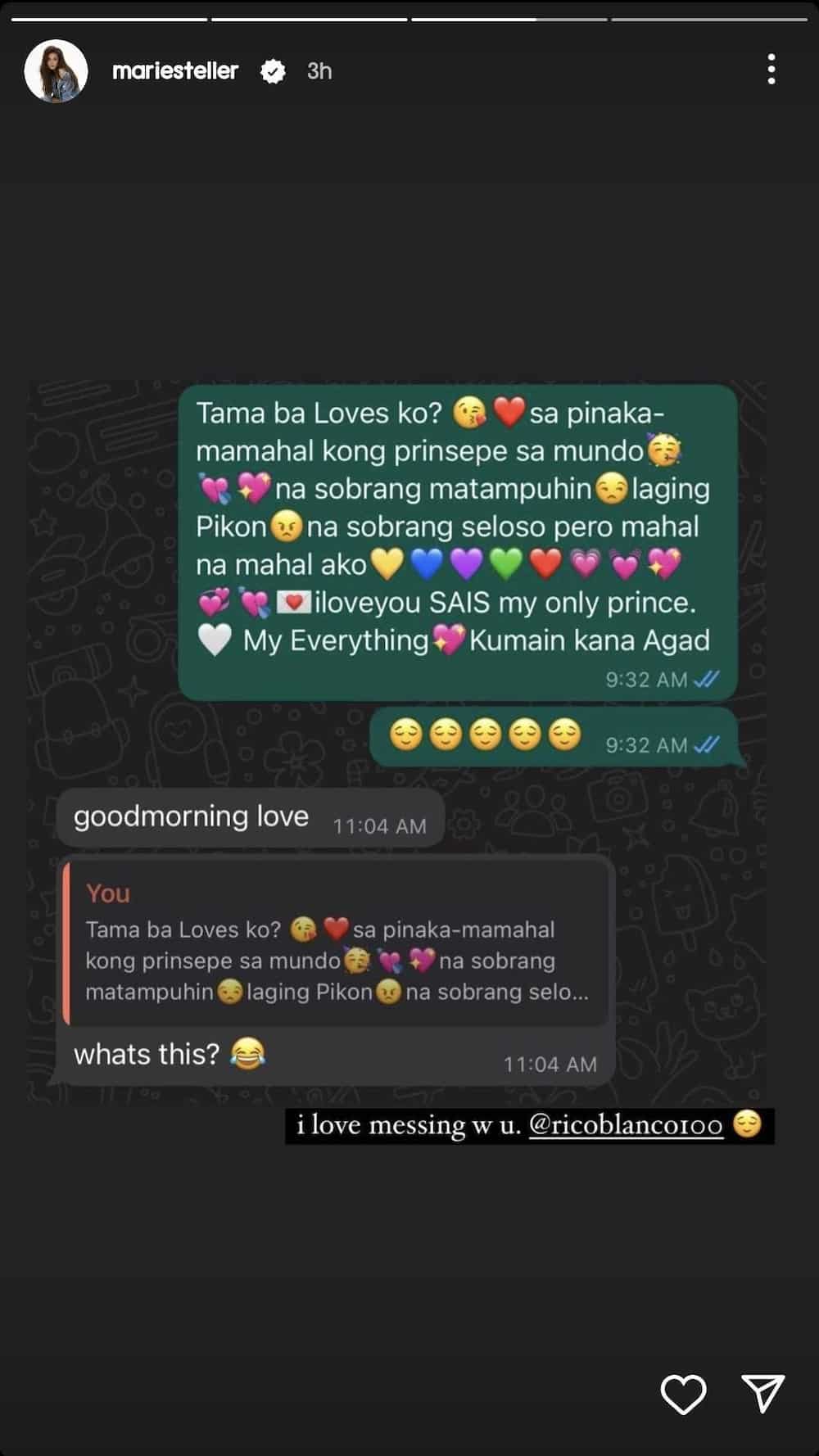 Maris Racal, ipinost ang convo nila ni Rico Blanco; singer, napa-"what's this?" Maris Racal, ipinost ang convo nila ni Rico Blanco; singer, napa-"what's this?"