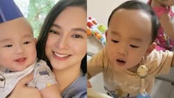 Anak ni Ryza Cenon, paulit-ulit na tinatawag na "omma" ang aktres imbis na "mama" sa viral video