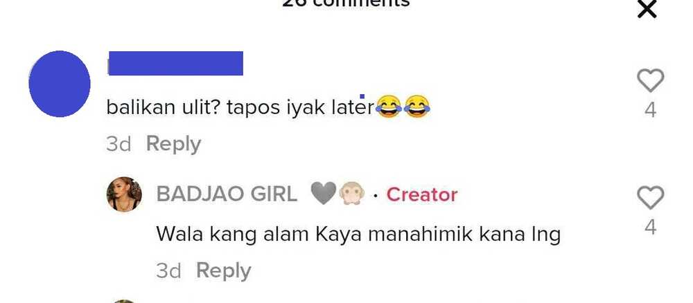 'Badjao Girl' Rita Gaviola, pinagtanggol sa bashers ang lalaking kasama niya sa TitTok videos