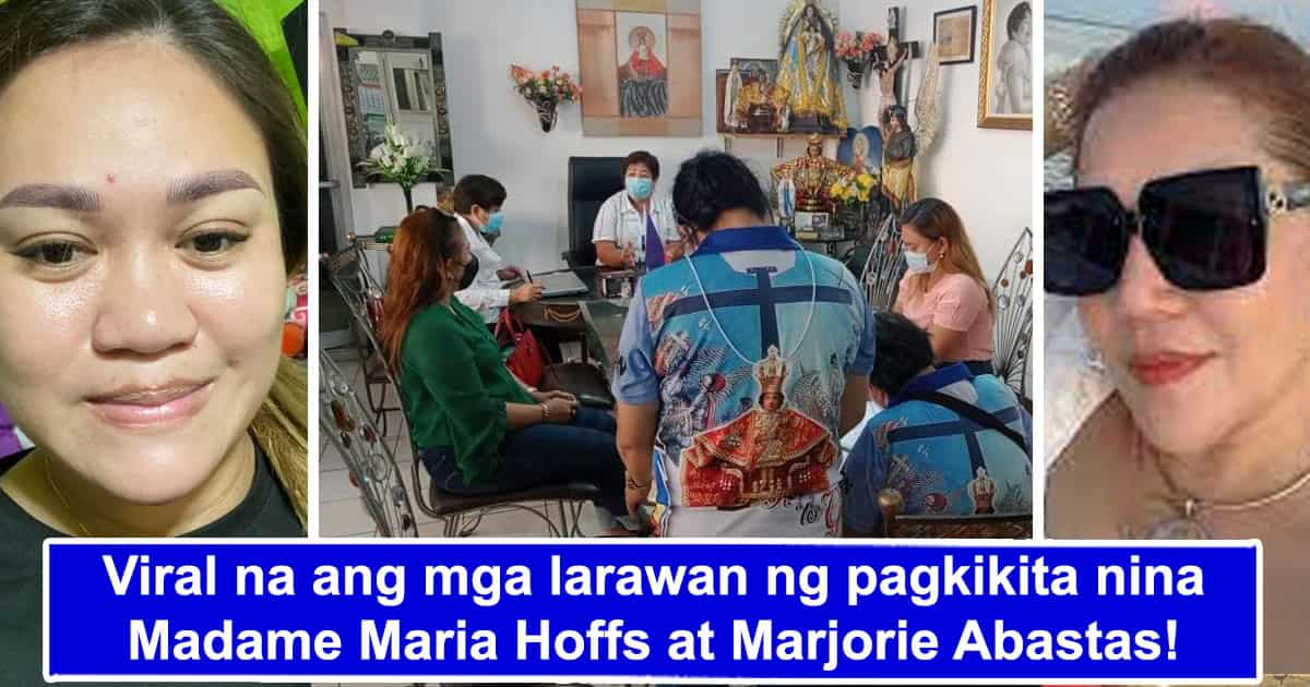 Mga larawan ng pagkikita ni Madame Hoffs at Marjorie Abastas sa ...