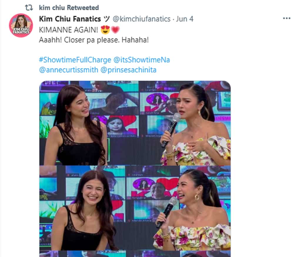 Kim Chiu retweets video of her adorable moments with Anne Curtis
