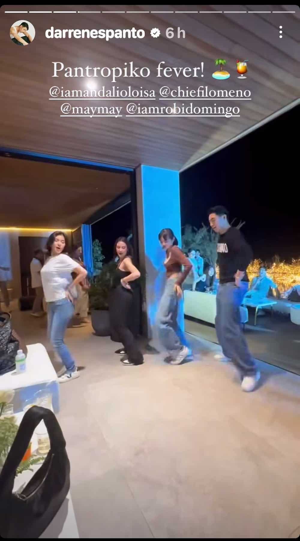 Dance video nina Darren, Robi at iba pang celebs sa housewarming party ni Kathryn Bernardo, viral