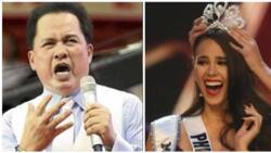Apollo Quiboloy, lambasted by netizens for allegedly claiming to be the reason for Catriona Gray's win