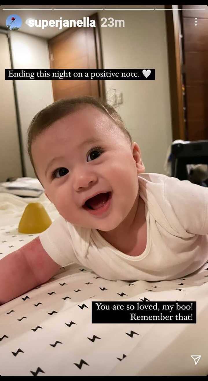 Janella Salvador posts heartfelt message to baby Jude after bashers insulted his face