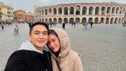 Bea Alonzo and Dominic Roque’s European trip photos spread “kilig” vibes