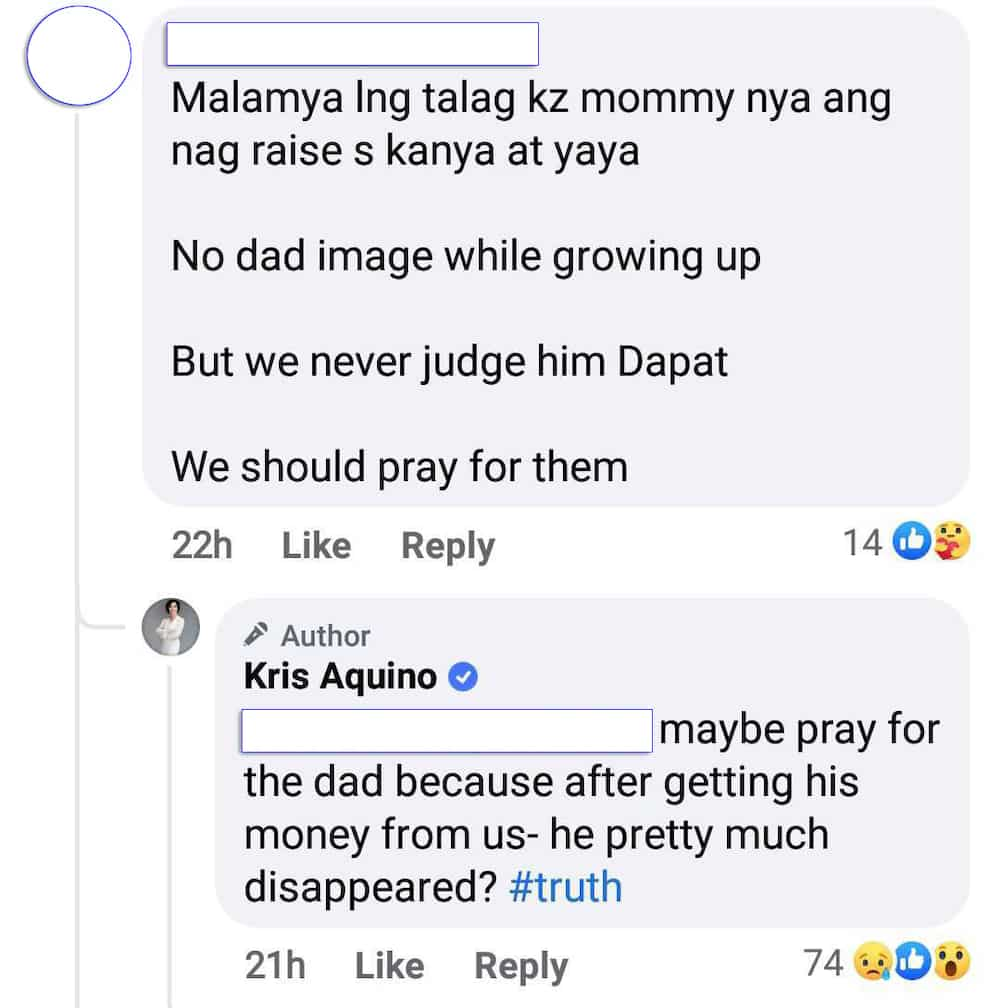 Kris Aquino, muling nabanggit ang tungkol sa pang-iiwan ng ama ni Bimby