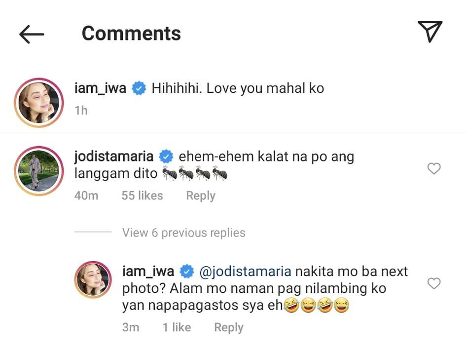 Iwa Moto posts sweet selfie with Pampi Lacson; Jodi Sta. Maria reacts