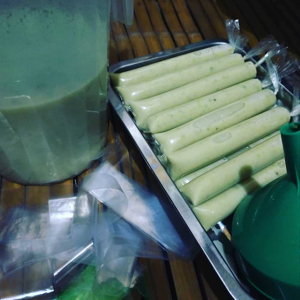 How to make ice candy avocado