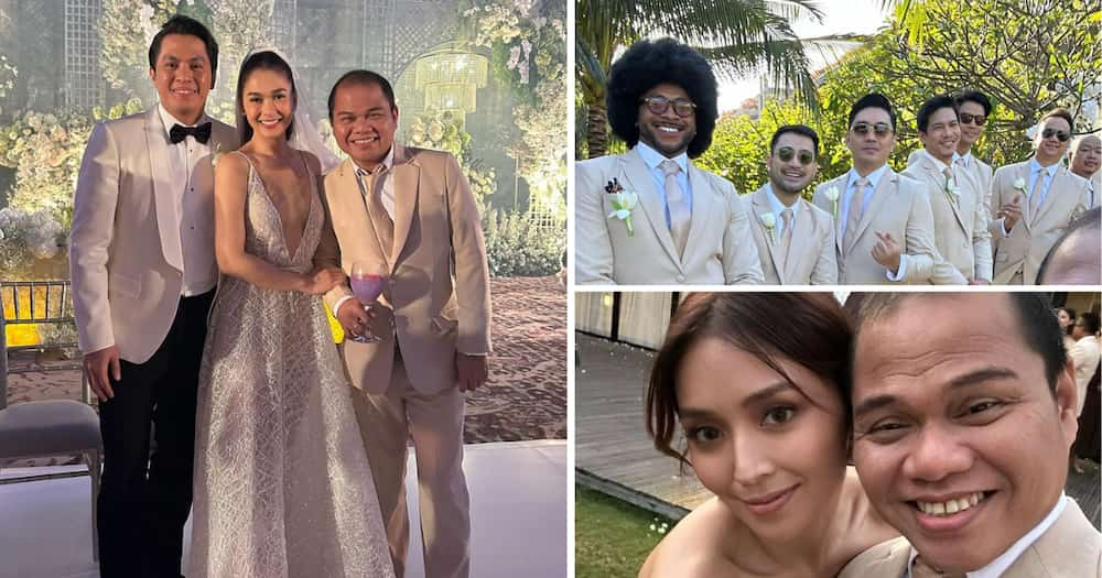 New pics sa Maja Salvador-Rambo Nuñez wedding, ibinahagi ni Pooh; ilang celebrities, spotted