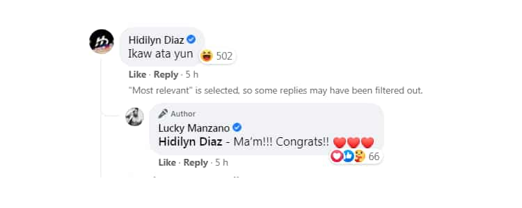 Luis Manzano bilang “gold medalist sa pagwapuhan”, aprubado ni Hidilyn Diaz