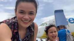 Yasmien Kurdi and daughter stalk pilot husband in Cebu