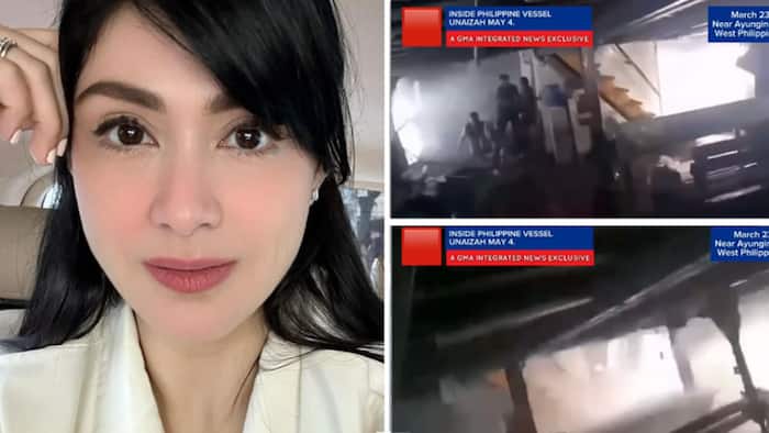 Carla Abellana, nag-react sa pagbobomba ng water cannons ng China sa resupply ship