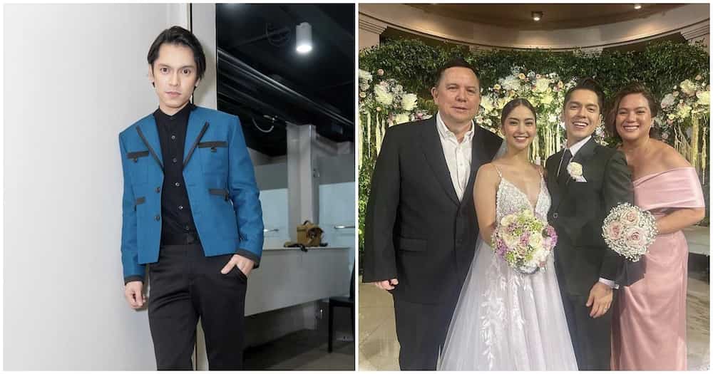 Carlo Aquino reacts to Sylvia Sanchez's post about his wedding: "Nay, grabe coverage"