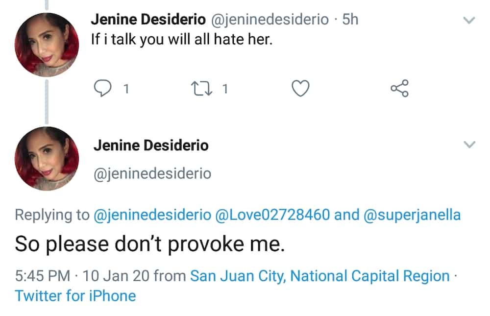 Jenine Desiderio, bumuwelta sa mga fans ng kanyang anak na si Janella Salvador