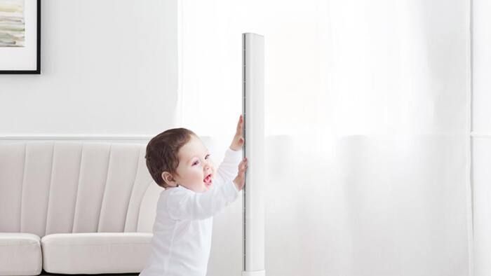 Stylish and high-quality bladeless fans perfect at home and safe for kids