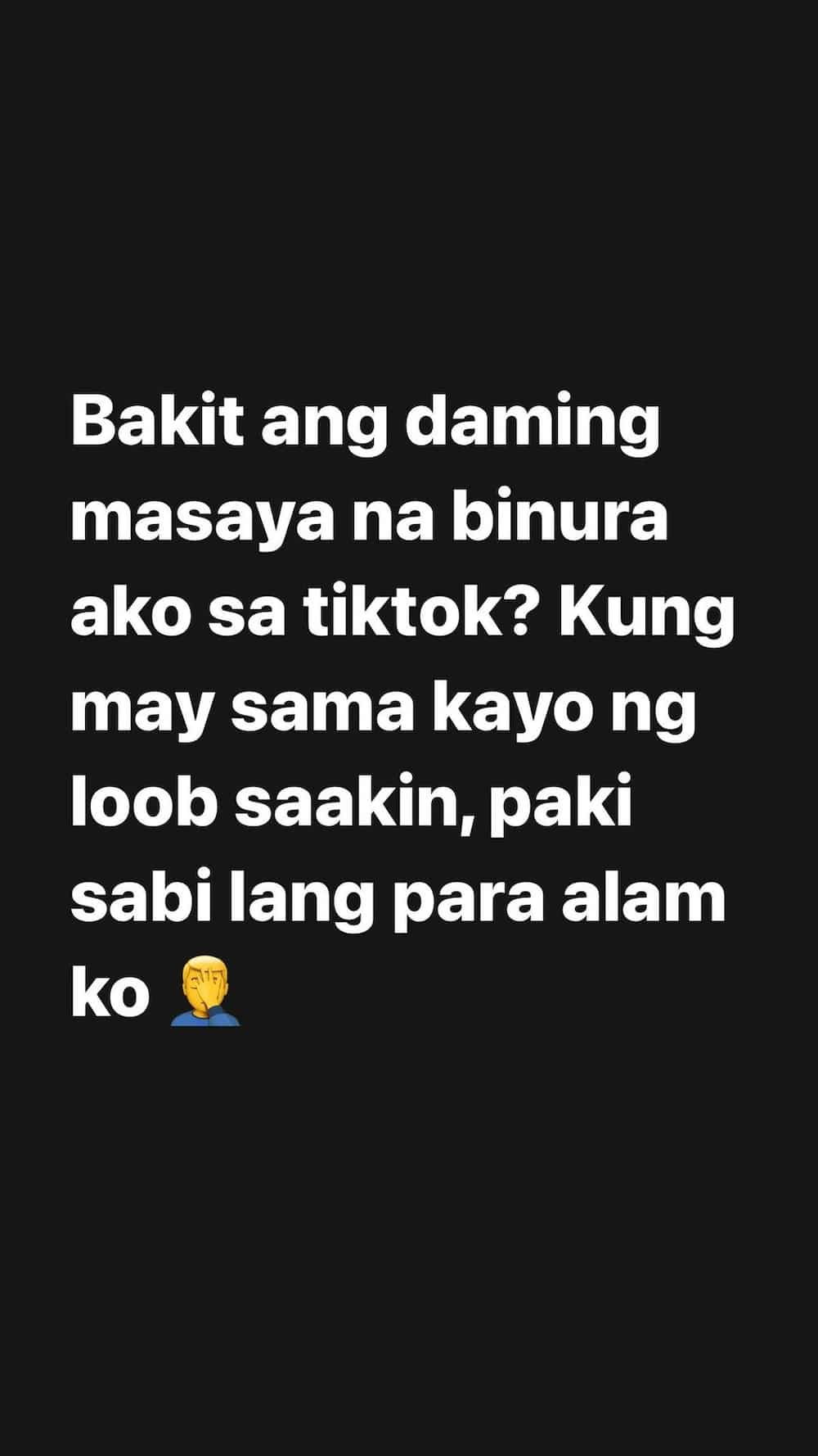 Rendon Labador, burado na sa TikTok: "Bakit ang daming masaya na binura ako sa TikTok?"