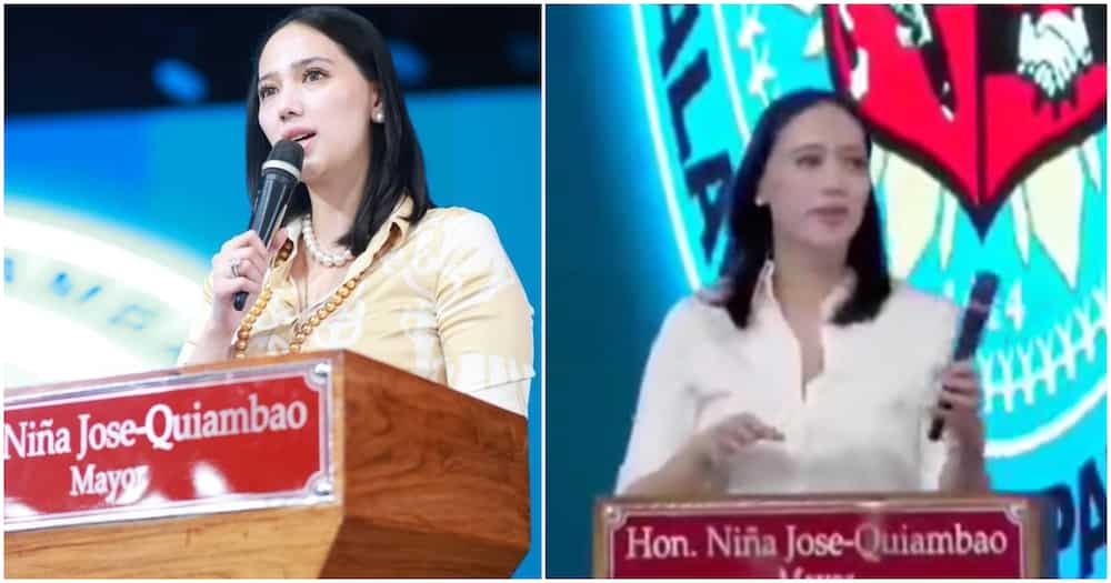 Mayor Niña Jose, pinapalitan ang mic na ginagamit: "Sorry mabaho talaga yung mic"