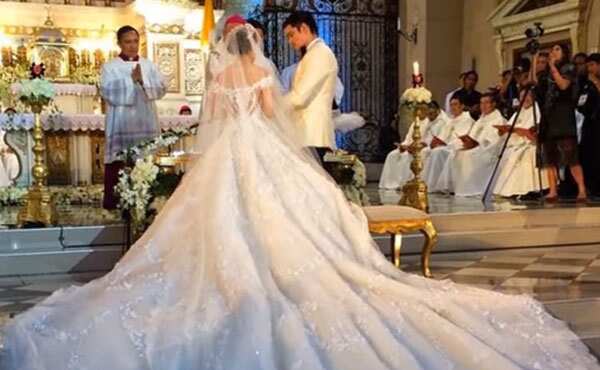 Tunay na mga kabogera! Most expensive wedding gowns worn by 'yayamanin' celebs in PH history