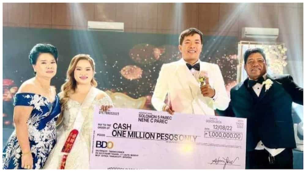 Bagong kasal sa Batangas, instant milyonaryo sa PHP1.8 million cash gift ng mga bisita