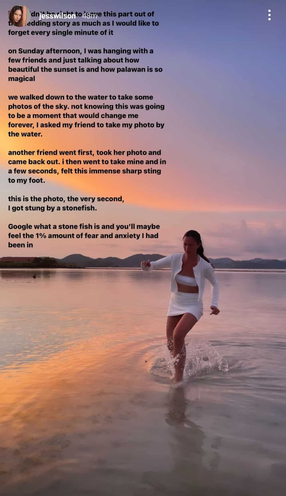 Georgina Wilson's sister Jess Wilson shares how she nearly died after her wedding Georgina Wilson's sister Jess Wilson shares how she nearly died after her wedding