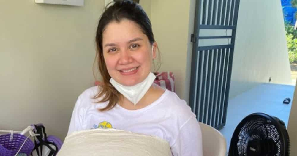 Nadine Samonte, nagpa-belly casting bago ang panganganak