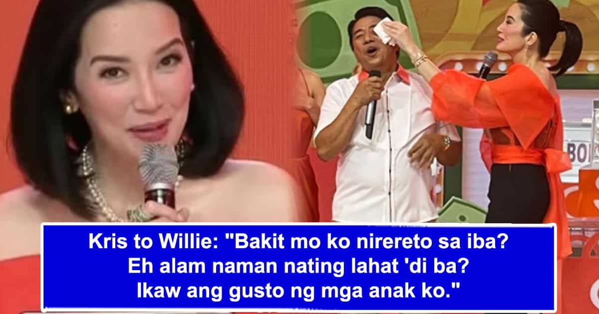 Kris Aquino, tinukso si Willie Revillame: 