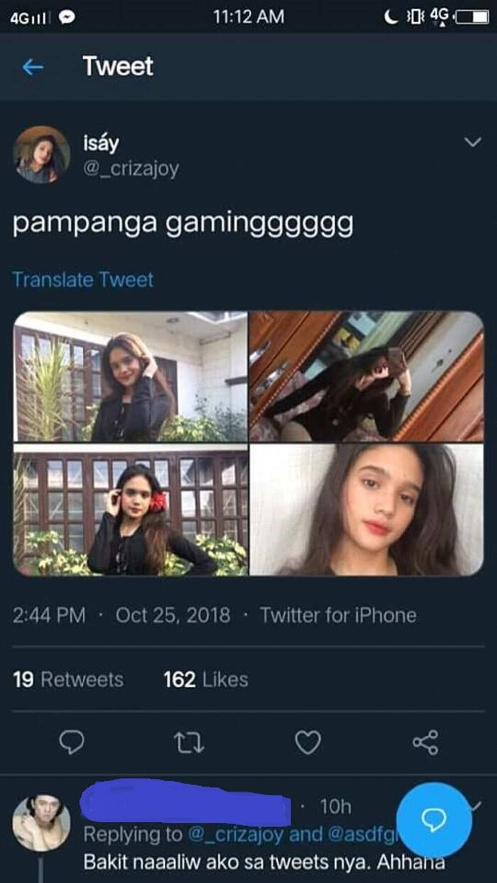 Lasinggera at palamura daw? Alleged controversial tweets of Criza of PBB circulate online