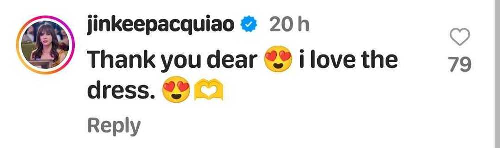 Princess Pacquiao’s look for her prom stuns netizens; Jinkee Pacquiao gush over daughter’s dress Princess Pacquiao’s look for her prom stuns netizens; Jinkee Pacquiao gush over daughter’s dress