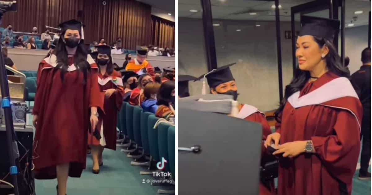 Ruffa Gutierrez graduated with a degree in Communication Arts from the Phil...