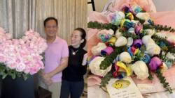 Kris Aquino, pinadalan ng bonggang bouquet ni Mel Sarmiento matapos ang kanyang "rough day yesterday"