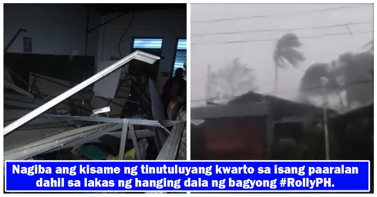 Hagupit Ng Bagyong Rollyph Ramdam Na Ramdam Sa Bicol Region Kamicomph 8645