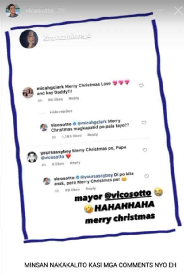 Vico Sotto, nagulumihanan sa mga sweet comments mula sa fans nya