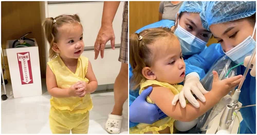 Angelica Panganiban shares a video of Baby Bean's first dental visit