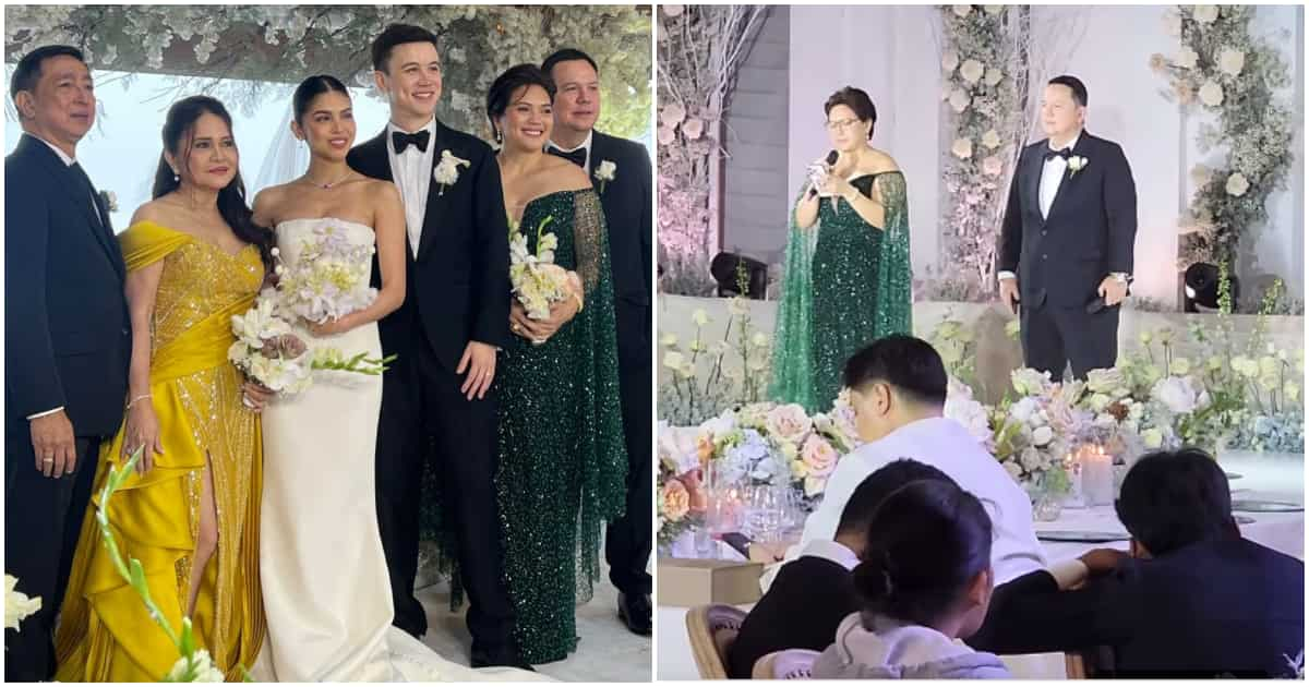 Video of Sylvia Sanchez's speech at Maine and Arjo Atayde's wedding ...