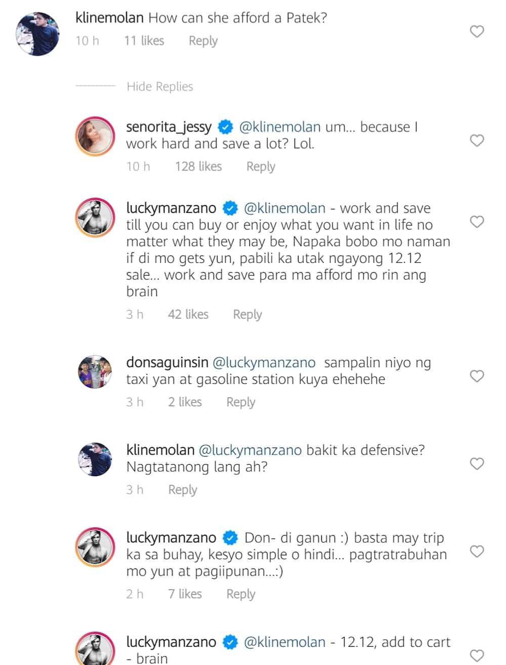 Luis Manzano lambasts basher curious about Jessy Mendiola’s expensive watch