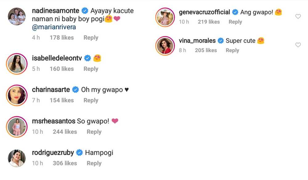 ABS-CBN & GMA-7 celebs react upon seeing the new photo of Baby Ziggy