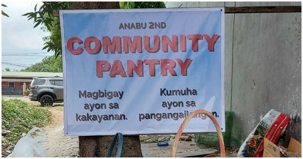 Lolong asukal lang ang kinuha sa 1 community pantry, inspirasyon ngayon