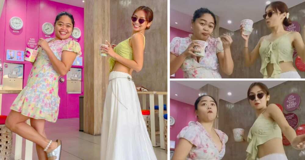 Alora Sasam shares video of her, Kathryn Bernardo adorably dancing while eating ice cream