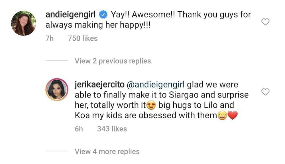 Andi Eigenmann pens heartfelt message to Jake Ejercito's family about Ellie Eigenmann