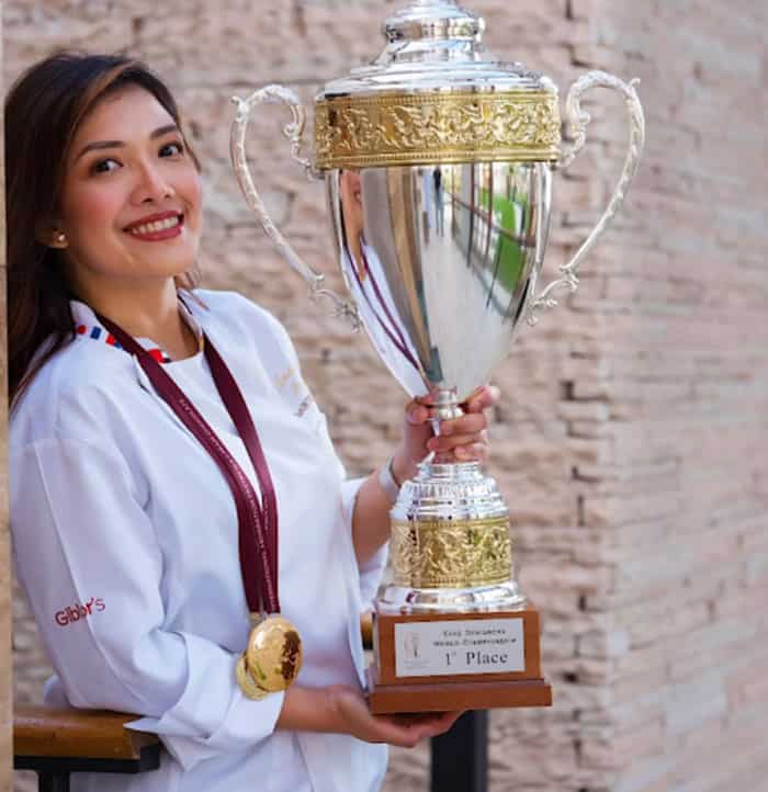 Pinay chef who sculpts 'putik' at a young age, wins international cake design competition