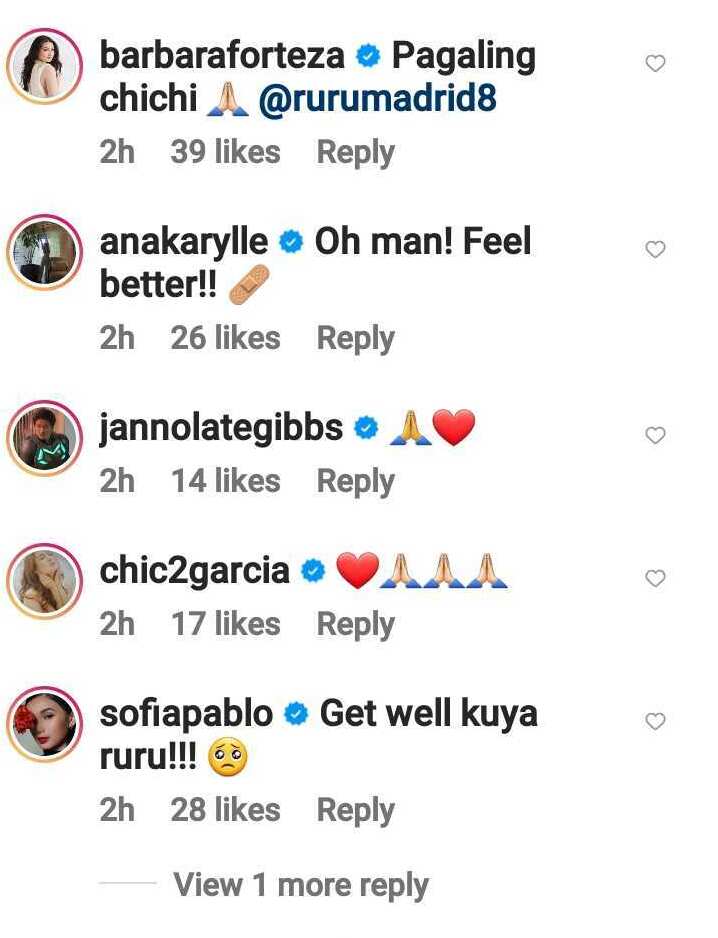 Celebrities send get-well wishes to Ruru Madrid who suffers foot injury