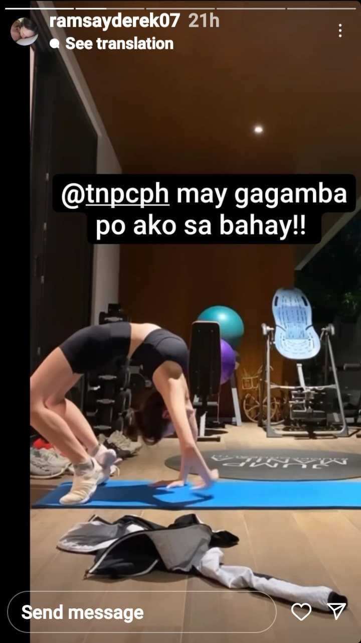 Derek Ramsay, tinawag na “gagamba” si Ellen Adarna dahil sa flexibility nito