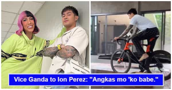 Vice Ganda, ipinakita ang pagba-bike ni Ion Perez sa loob ng bahay nila ...