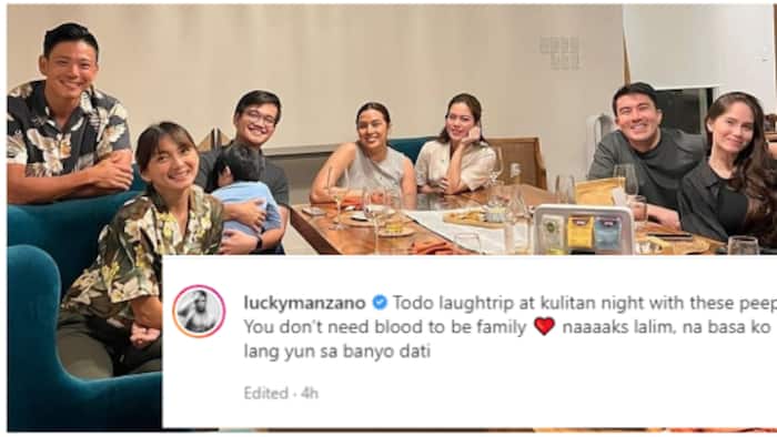 Luis Manzano posts photo of his reunion with Nikki Gil, Iya Villania, Shaina Magdayao