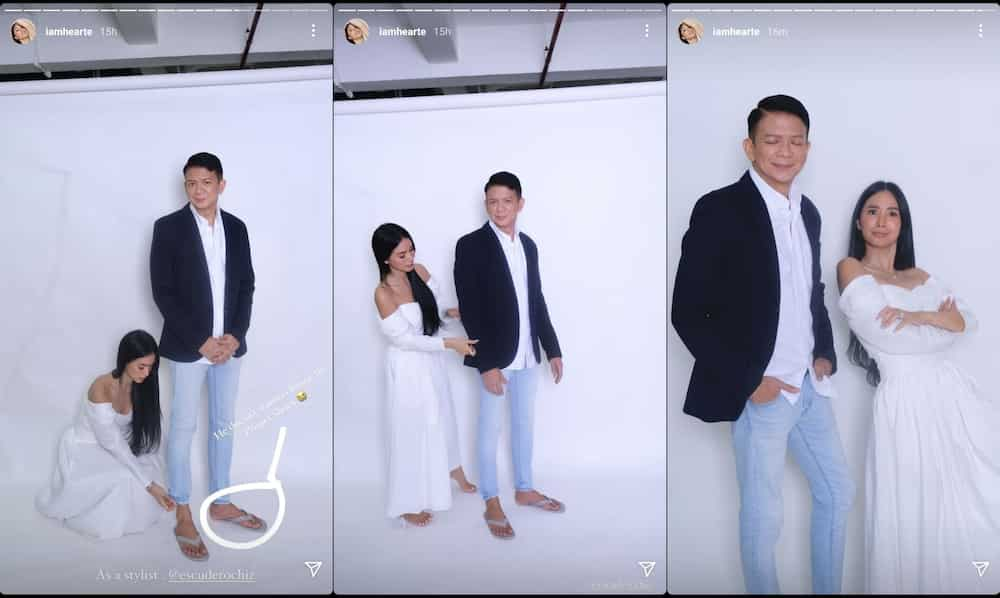 Heart Evangelista posts hilarious BTS pics from photoshoot with Chiz Escudero