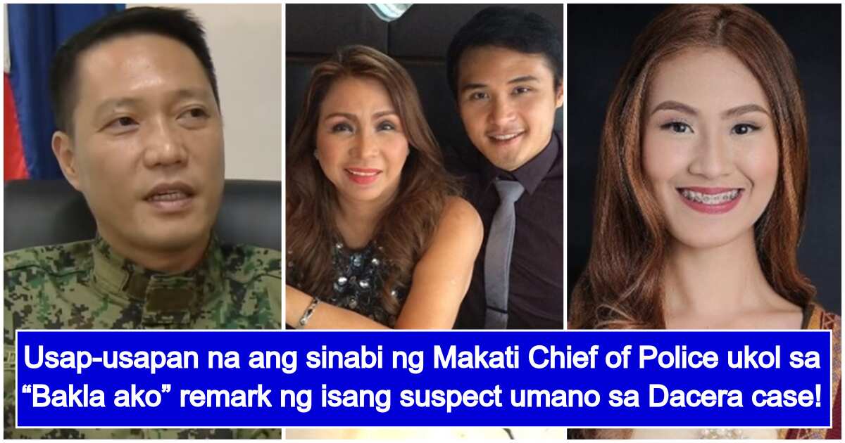 Makati Chief of Police Criticizes 'Bakla Ako' Remark of Gigo de Guzman