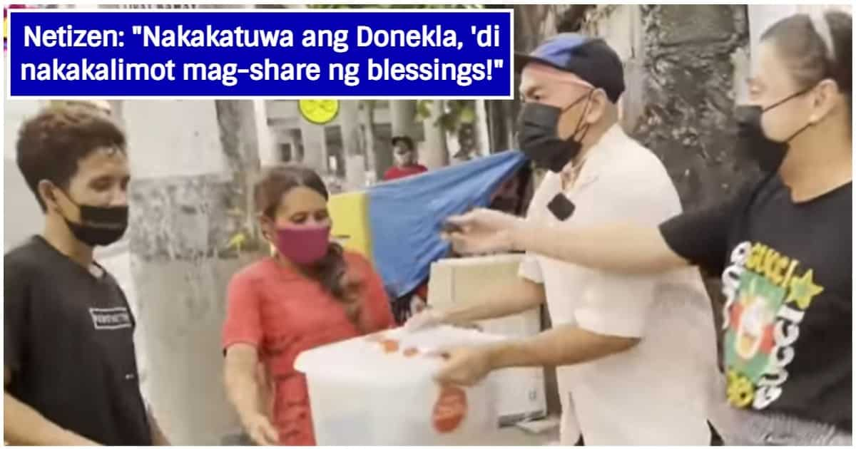 Donekla Nanggugulat Ng Mga Nakakasalubong Para Bigyan Ito Ng Pang