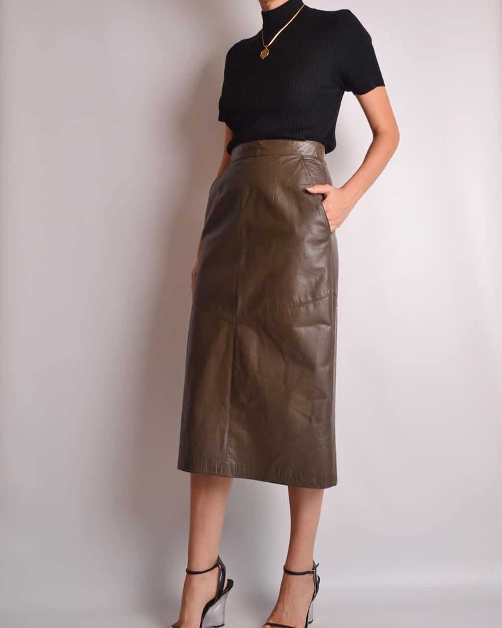vintage outfit for women skirt